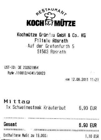 mrhs Hffner Kochmtze Restaurant
